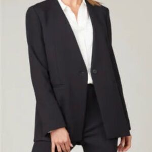 Spanx Perfect Collarless Blazer Black Size L